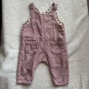 Zara Baby Girl Corduroy Overall Jumper